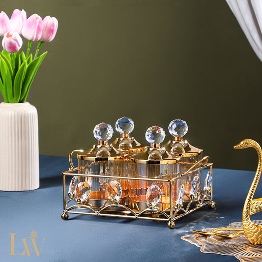 Littlewood Golden 4 Piece Candy