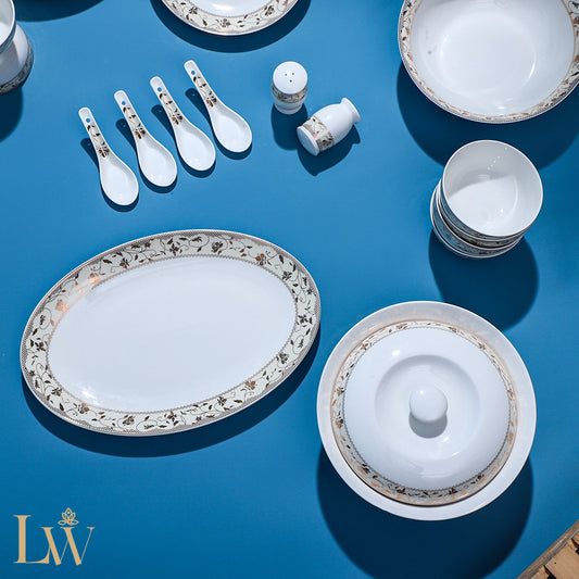 Serene Vine 38 Piece Dinner Set