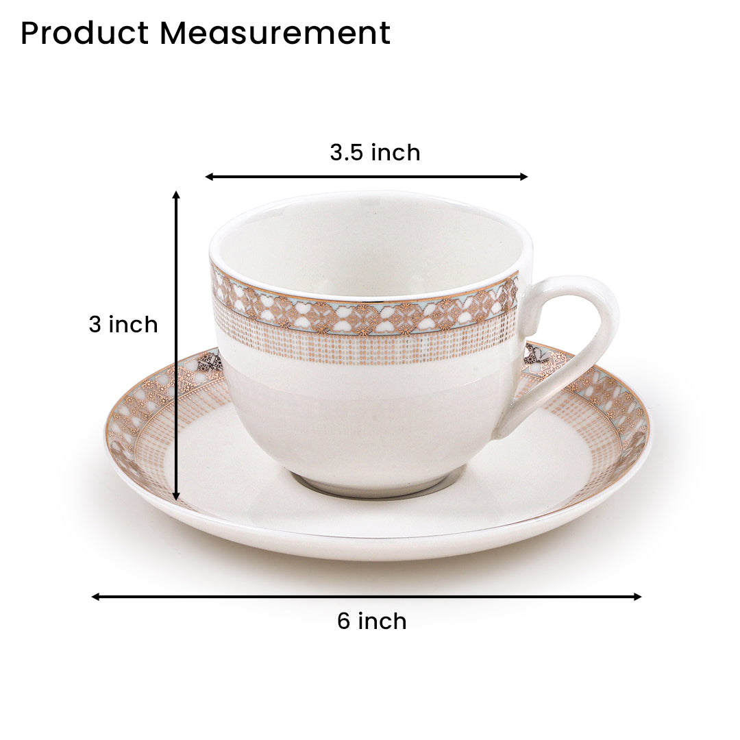 Eterna Weave Cup Saucer (Set of 6)