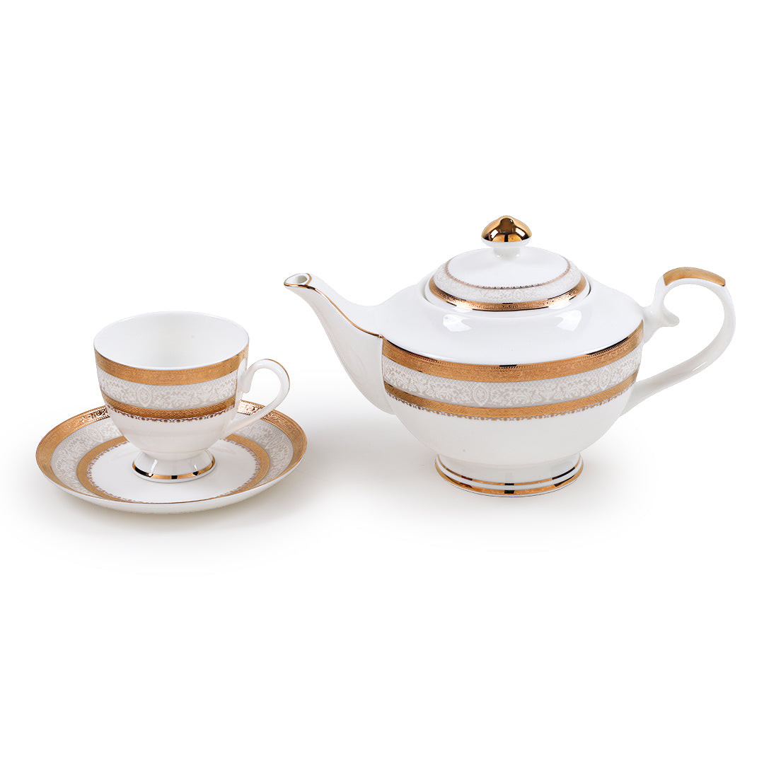 Gold Band Luxe Teaset