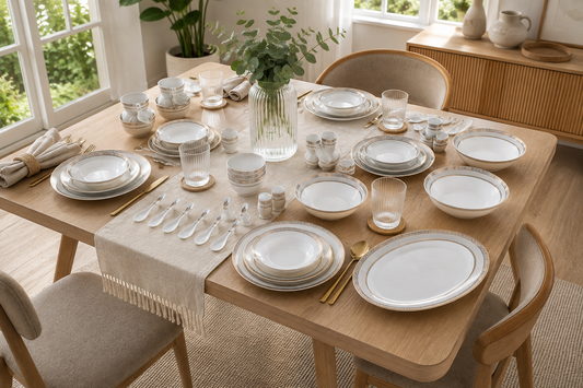 Royal Mosaic 38 Piece Dinner Set