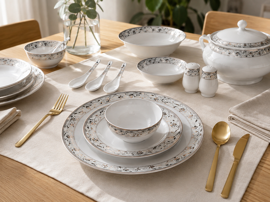 Serene Vine 38 Piece Dinner Set