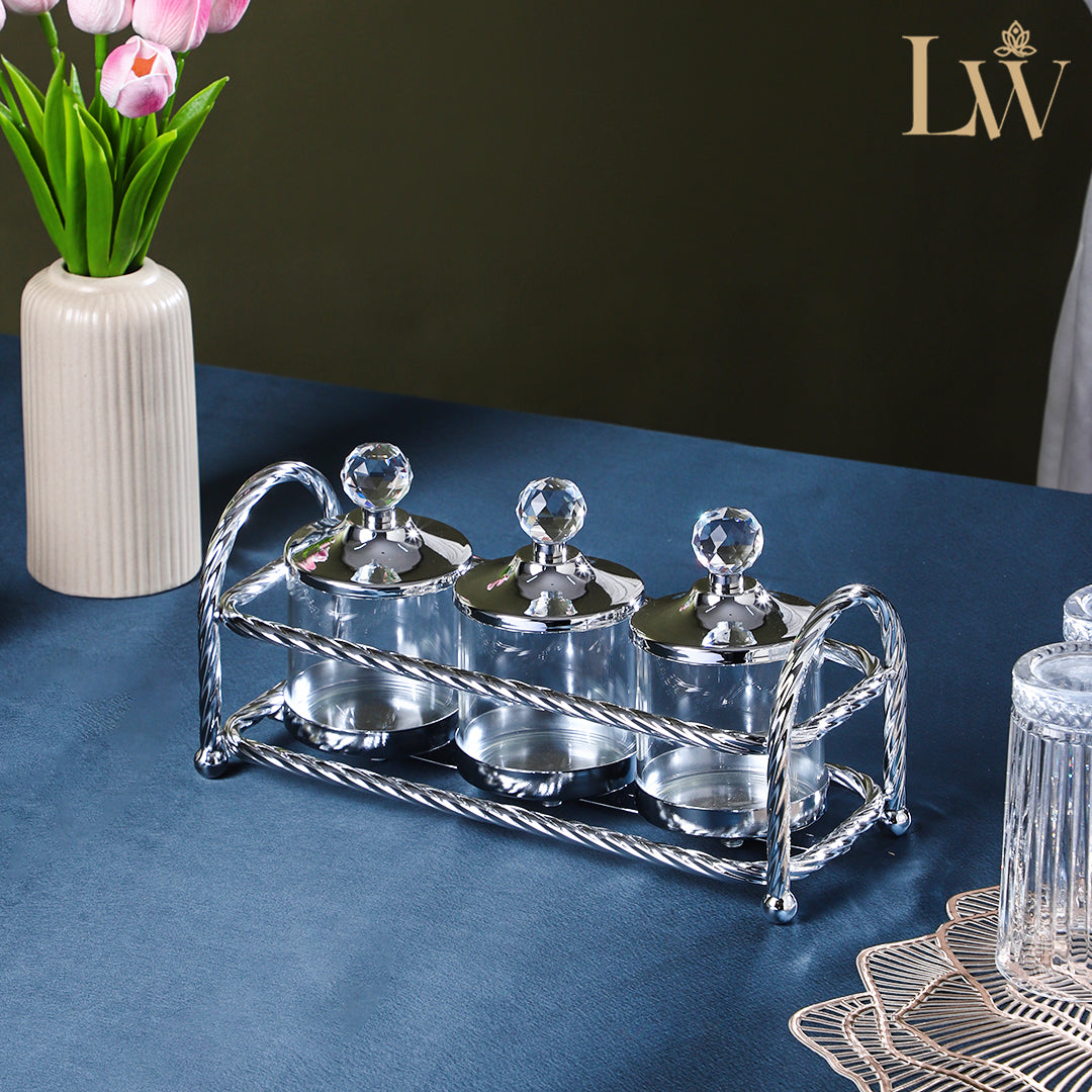 Littlewoods Silver 3 Piece  Candy