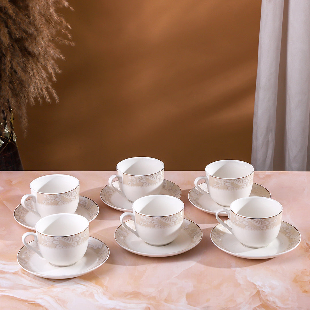 Pearl Florencia Cup Saucer (Set of 6)
