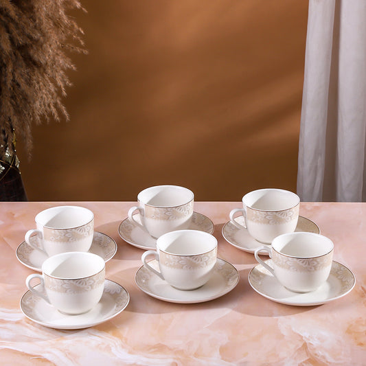 Pearl Florencia Cup Saucer (Set of 6)