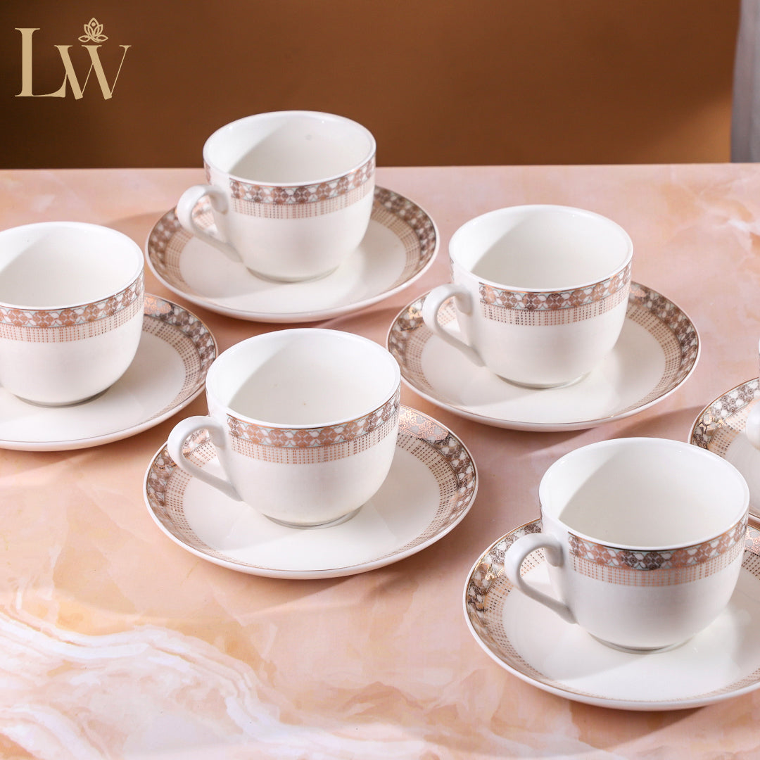 Eterna Weave Cup Saucer (Set of 6)