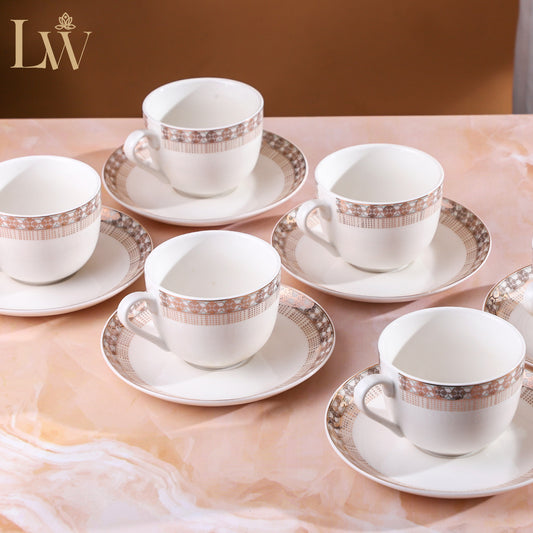 Eterna Weave Cup Saucer (Set of 6)