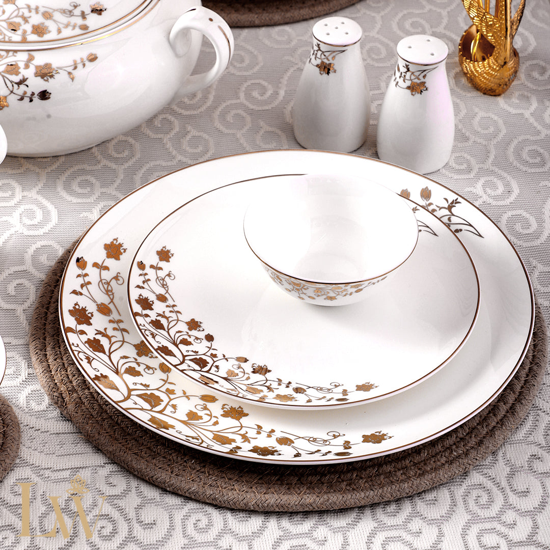 Jardin d'Or 44 Piece Dinner Set