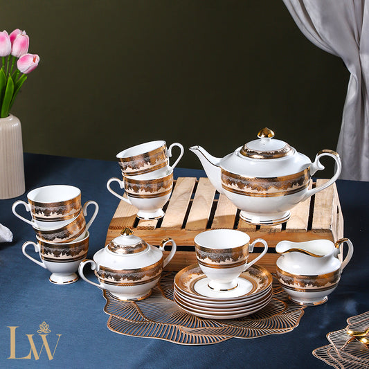 Gold Horizon Luxe Teaset