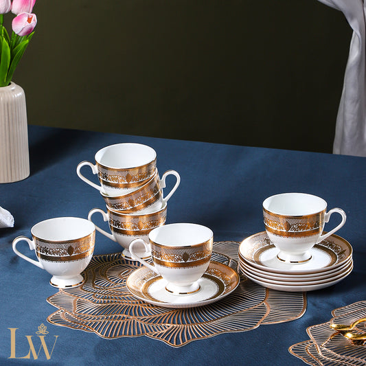 Royal Gold Jewel Luxe Teaset