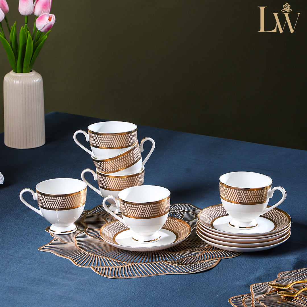 Gold Mesh Luxe Teaset