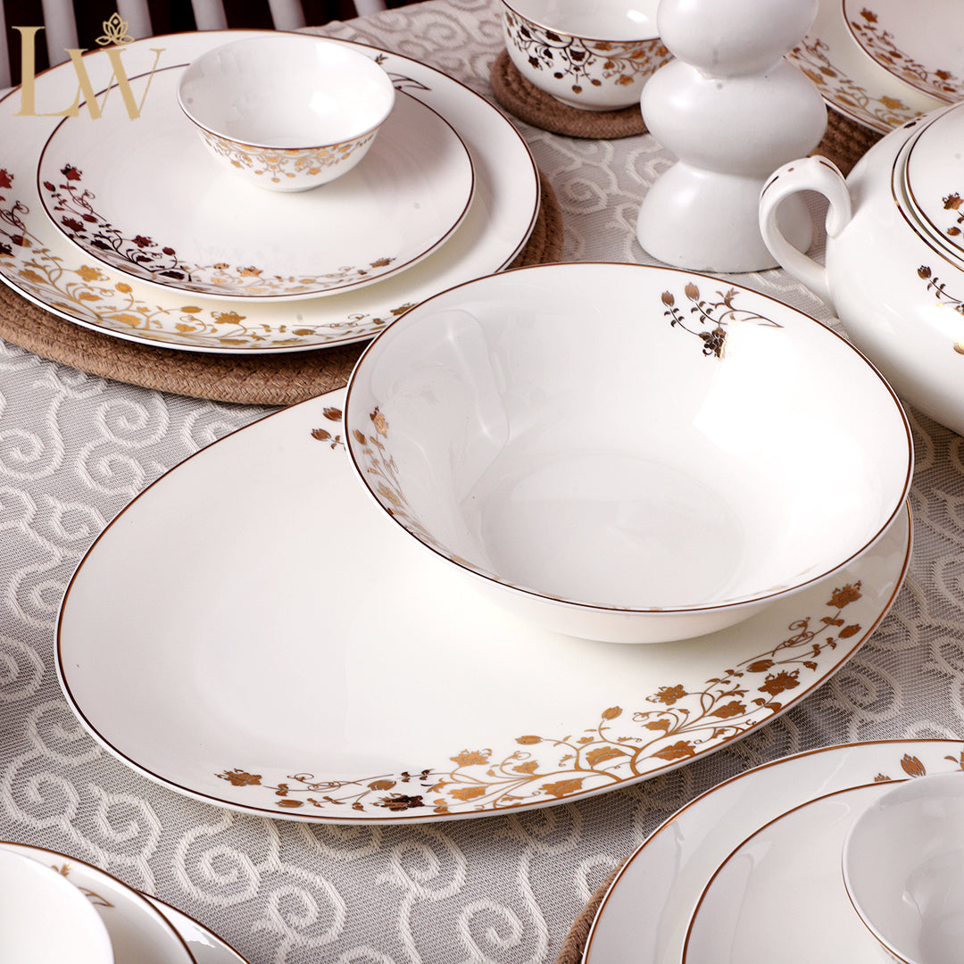 Jardin d'Or 44 Piece Dinner Set