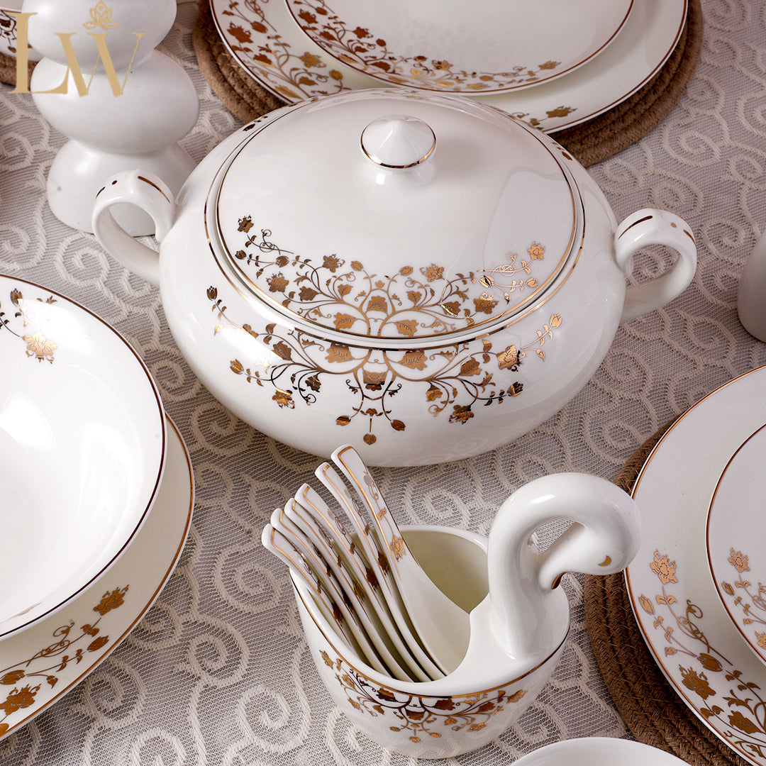 Jardin d'Or 44 Piece Dinner Set