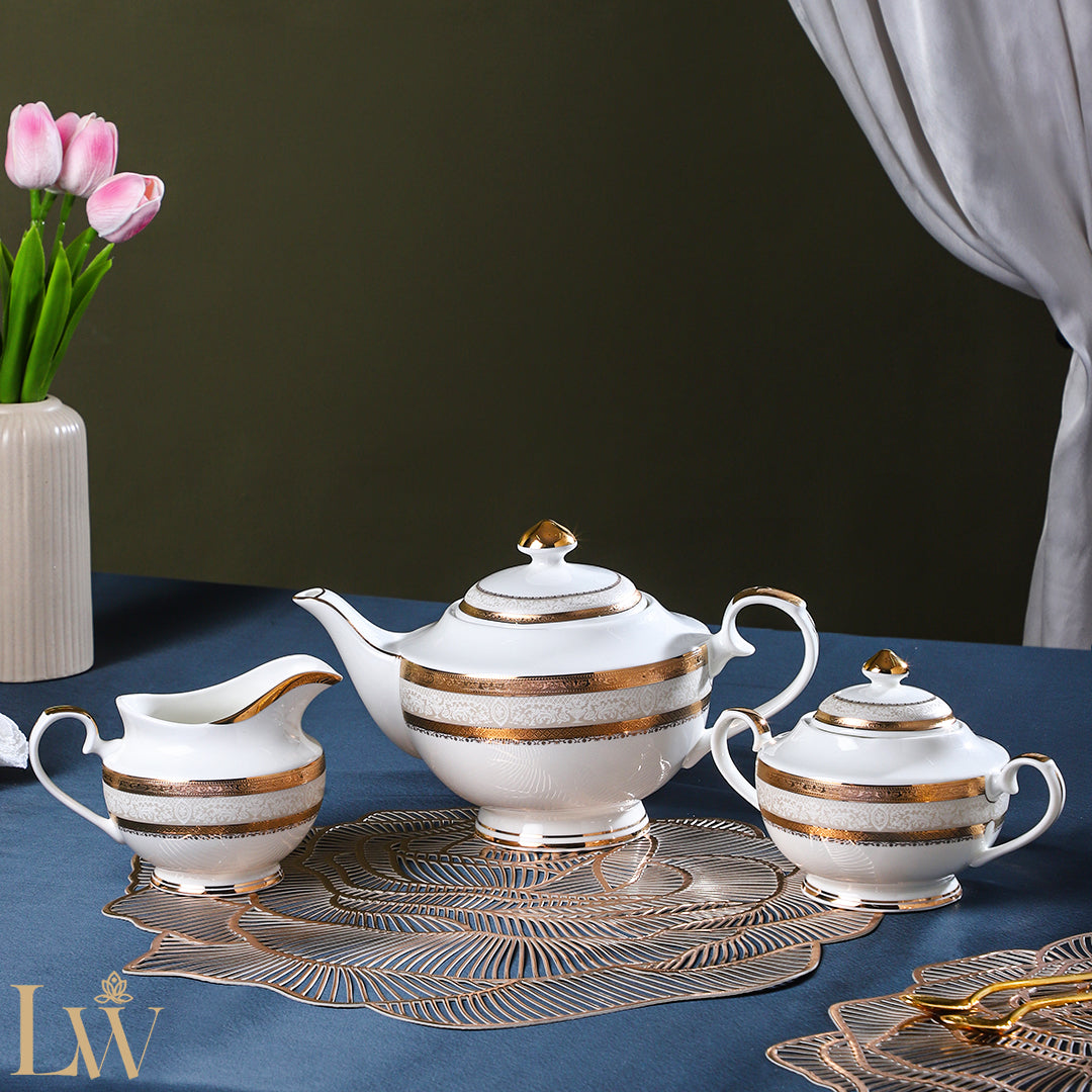 Gold Band Luxe Teaset