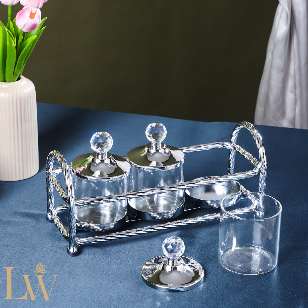 Littlewoods Silver 3 Piece  Candy