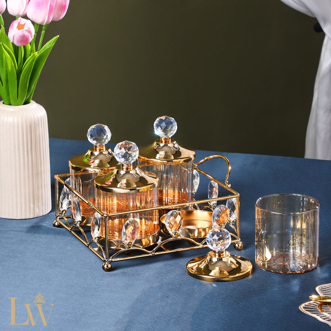 Littlewood Golden 4 Piece Candy