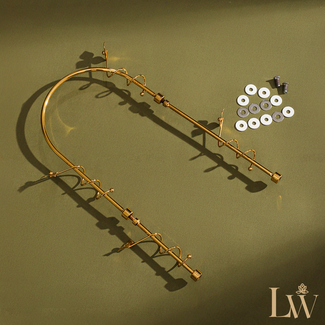 White Gold 3-Tier Serving Stand