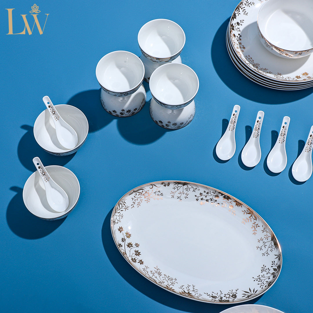 Eternal Bloom 38 Piece Dinner Set
