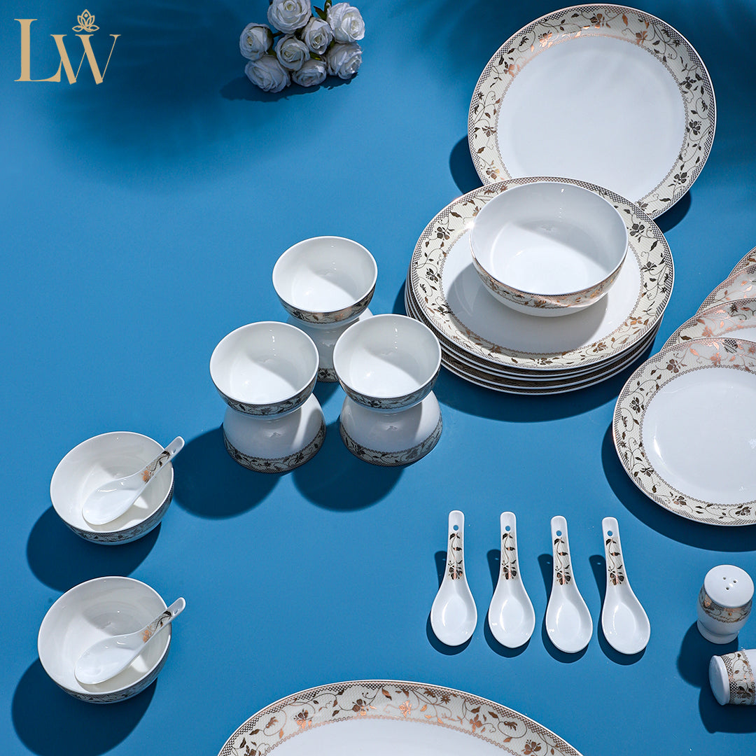 Serene Vine 38 Piece Dinner Set