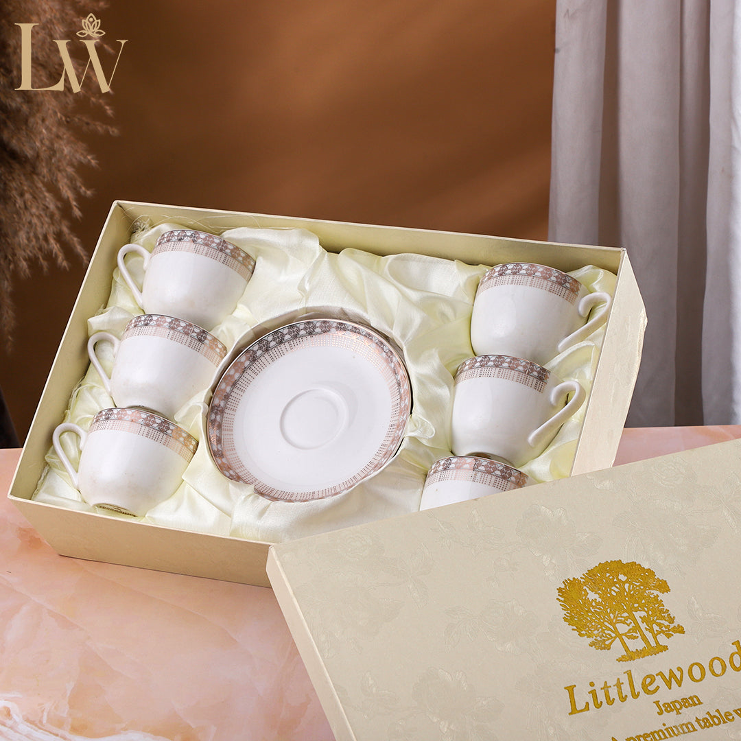 Eterna Weave Cup Saucer (Set of 6)