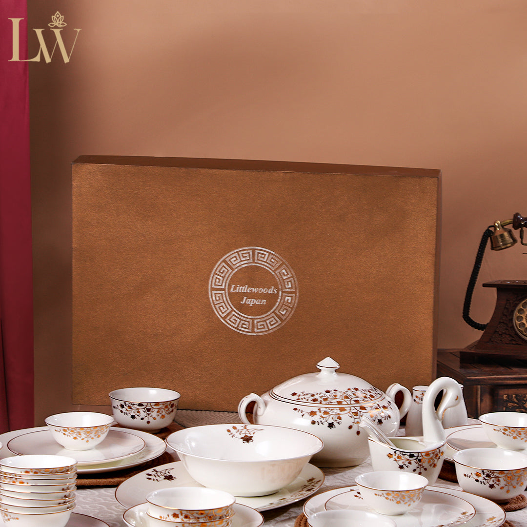 Jardin d'Or 44 Piece Dinner Set