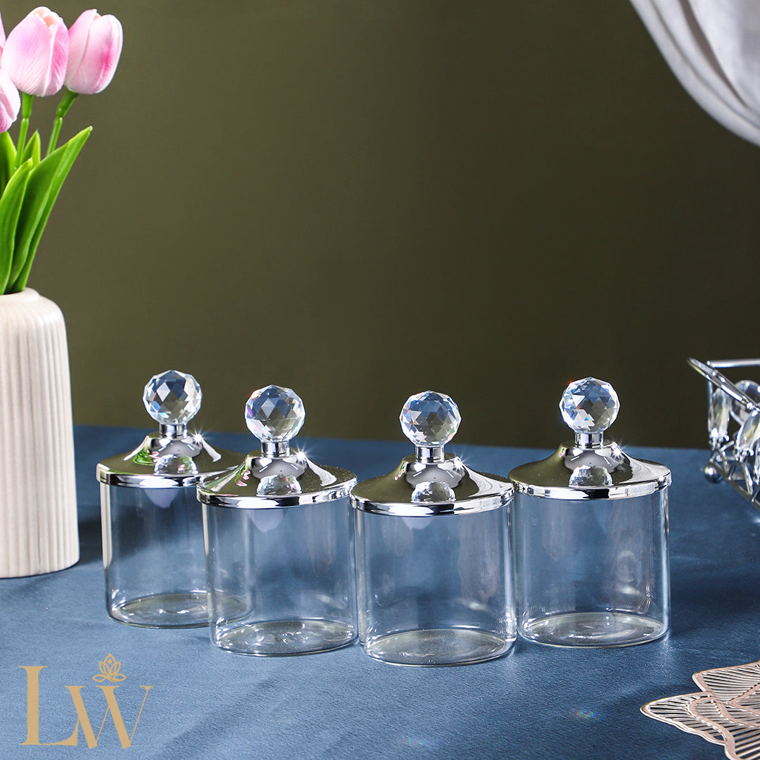 Littlewoods Silver 4 Piece Candy