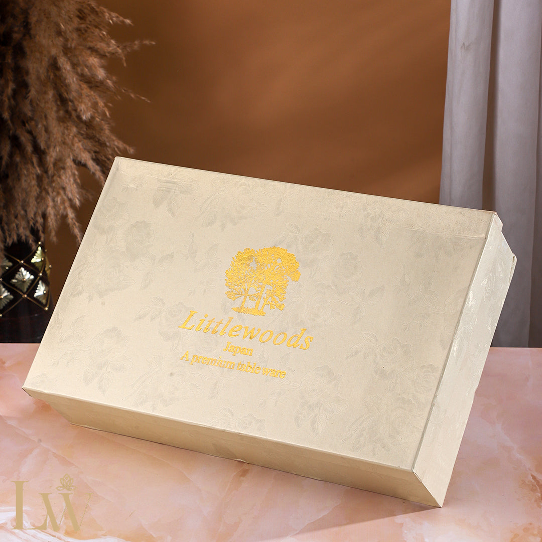 Opulent Bloom Cup Saucer (Set of 6)