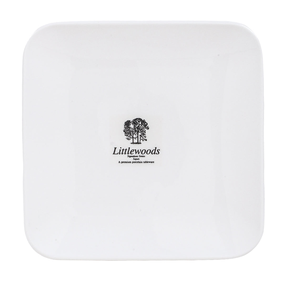 Triple White Plates Set