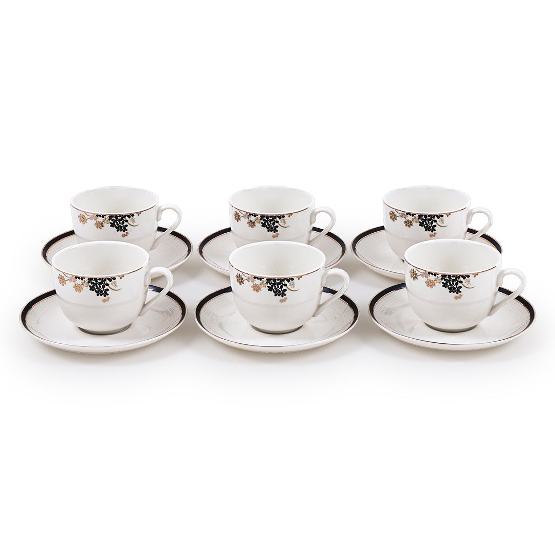 Opulent Bloom Cup Saucer (Set of 6)