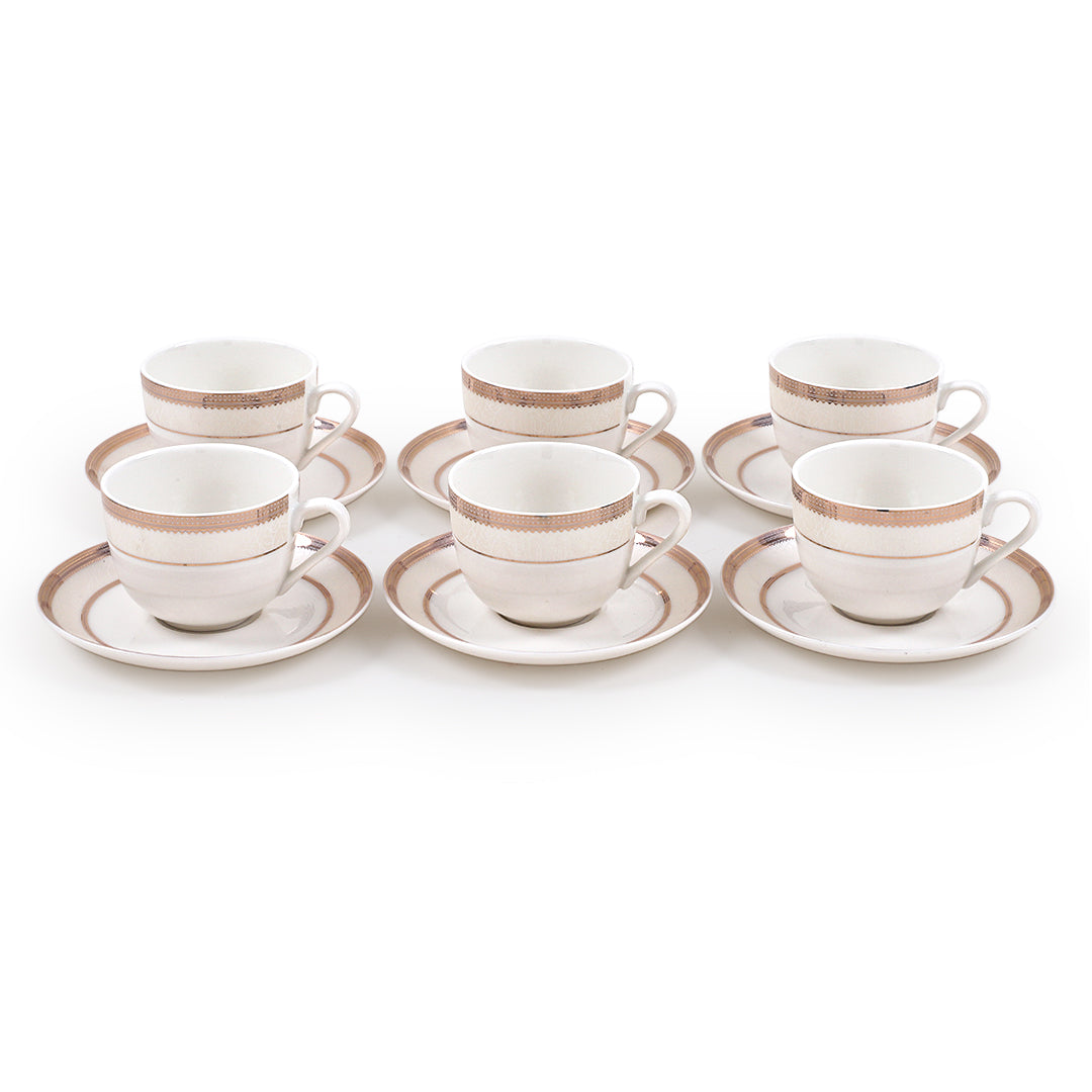 Roseate Grace Cup Saucer (Set of 6)