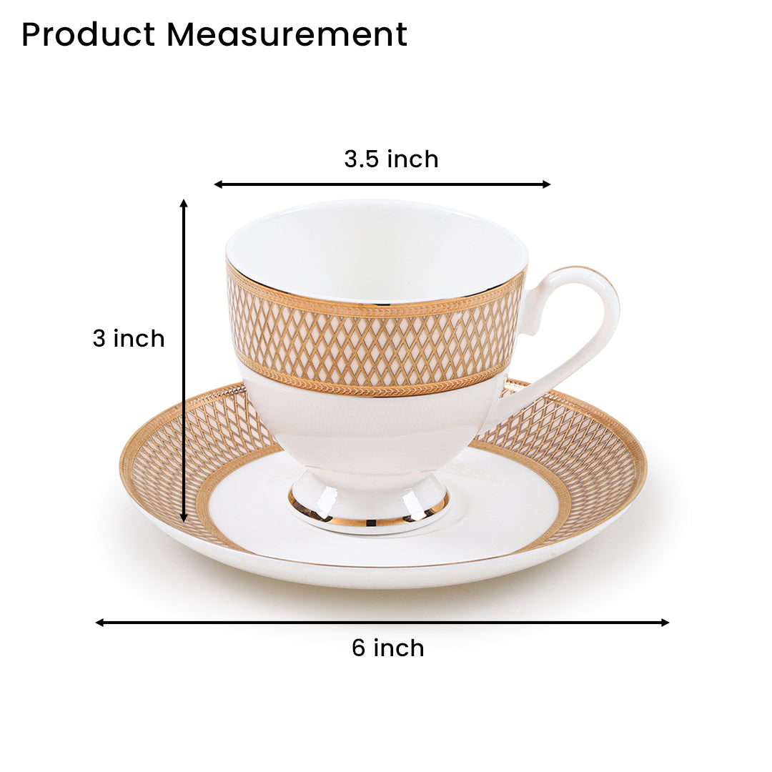 Gold Mesh Luxe Teaset