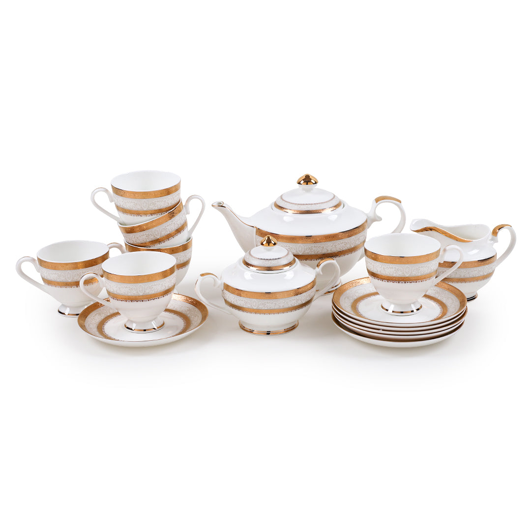 Gold Band Luxe Teaset