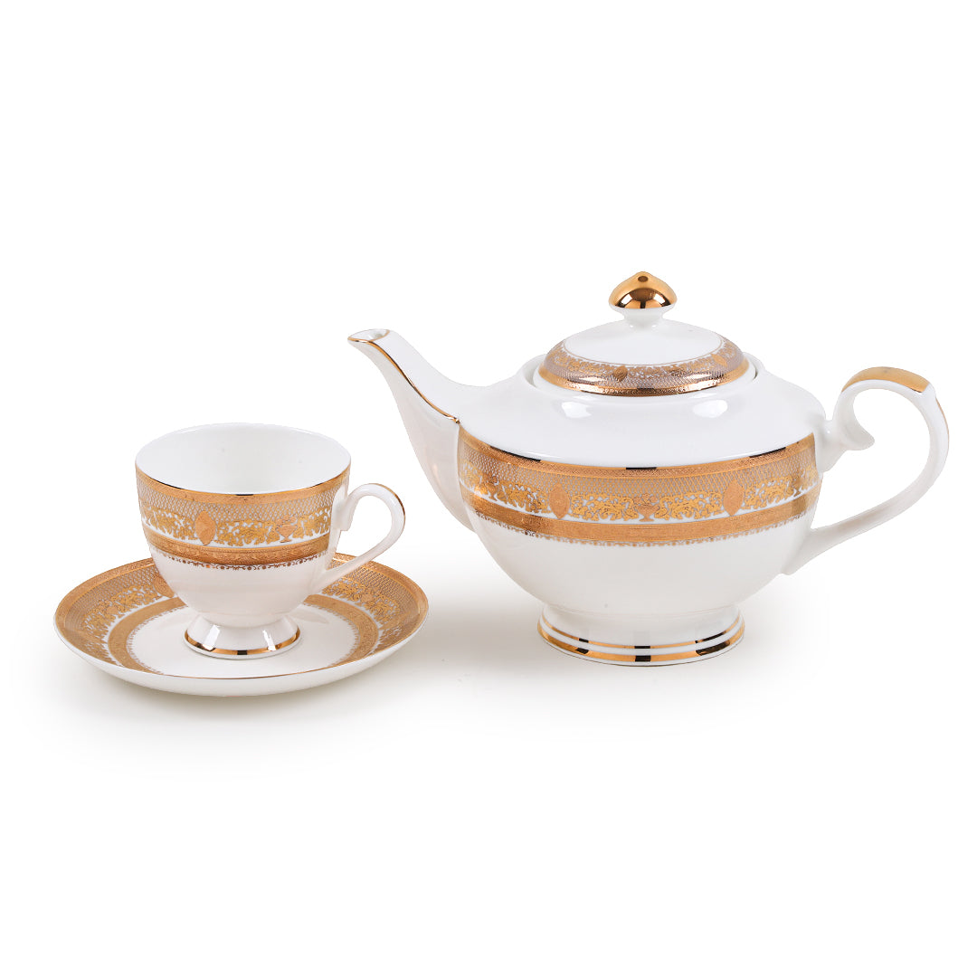 Royal Gold Jewel Luxe Teaset