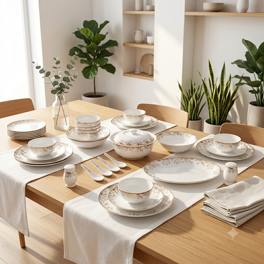 Eternal Bloom 38 Piece Dinner Set