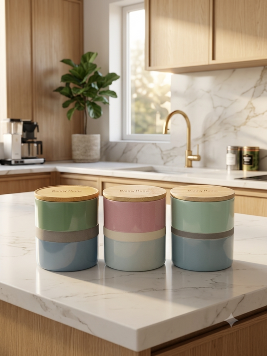 Littlewoods Pastel Harmony Jars - Large