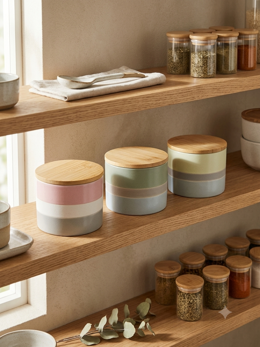 Littlewoods Pastel Harmony Jars - Small