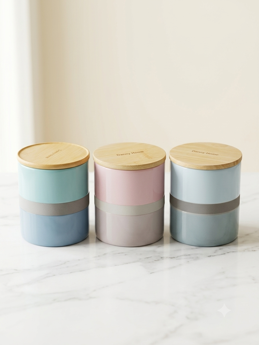 Littlewoods Pastel Harmony Jars - Large