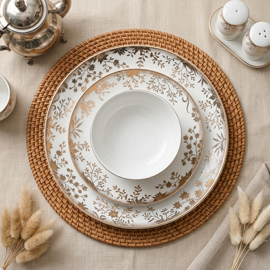 Eternal Bloom 38 Piece Dinner Set
