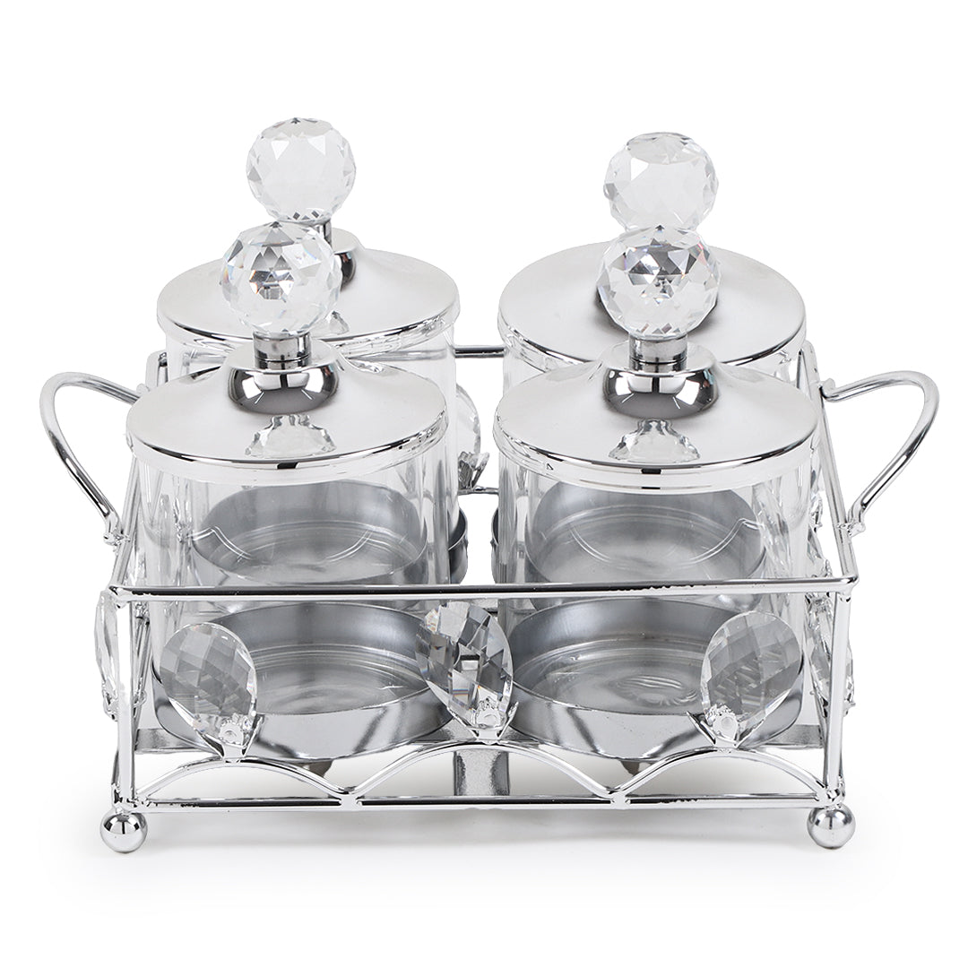 Littlewoods Silver 4 Piece Candy