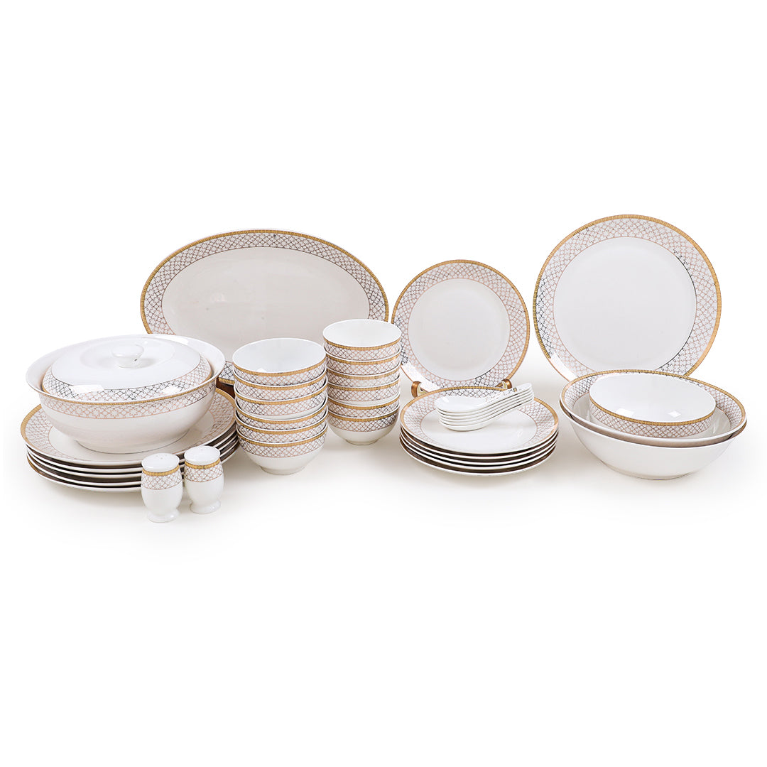 Majestic Gold 38 Piece Dinner Set