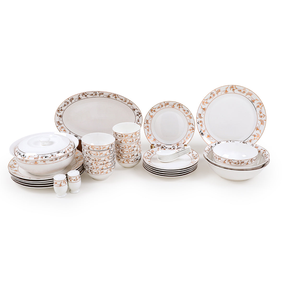 Gold Vine 38 Piece Dinner Set